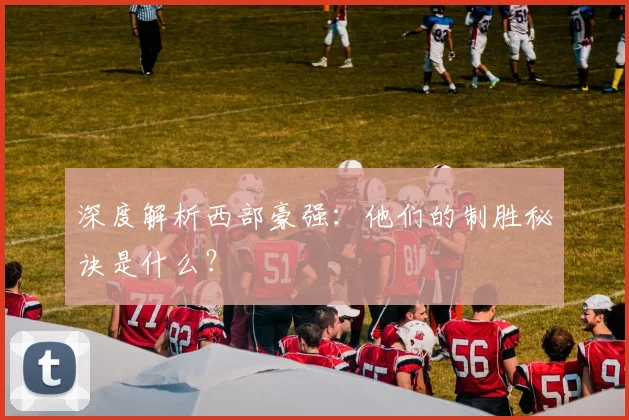 深度解析西部豪强：他们的制胜秘诀是什么？
